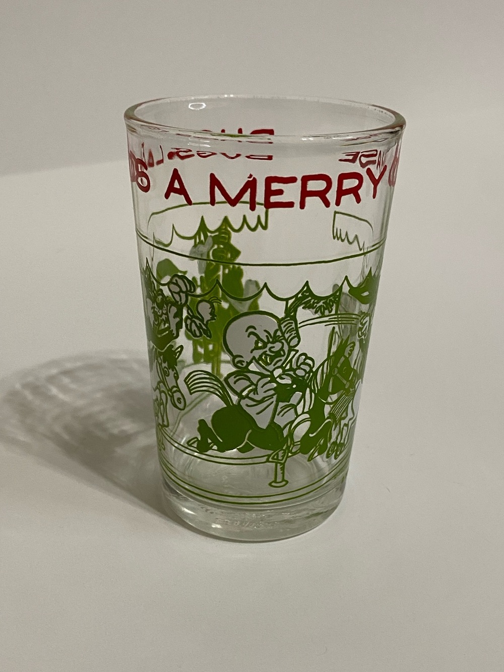 1974 Bugs Leads a Merry Chase Juice Glasses